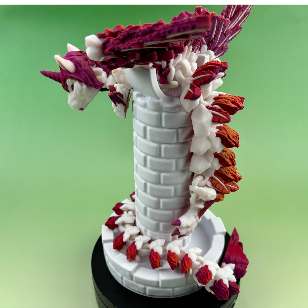 Alicorn Dragon Articulated Figurne