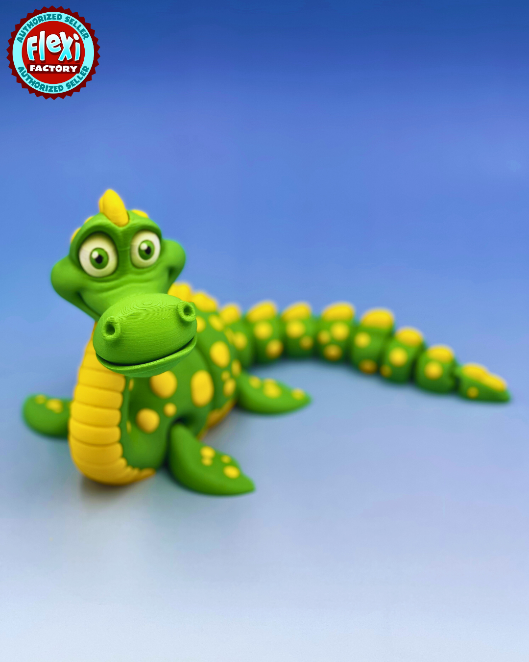 Loch Ness Monster Figurine – Articulated 3D Printed