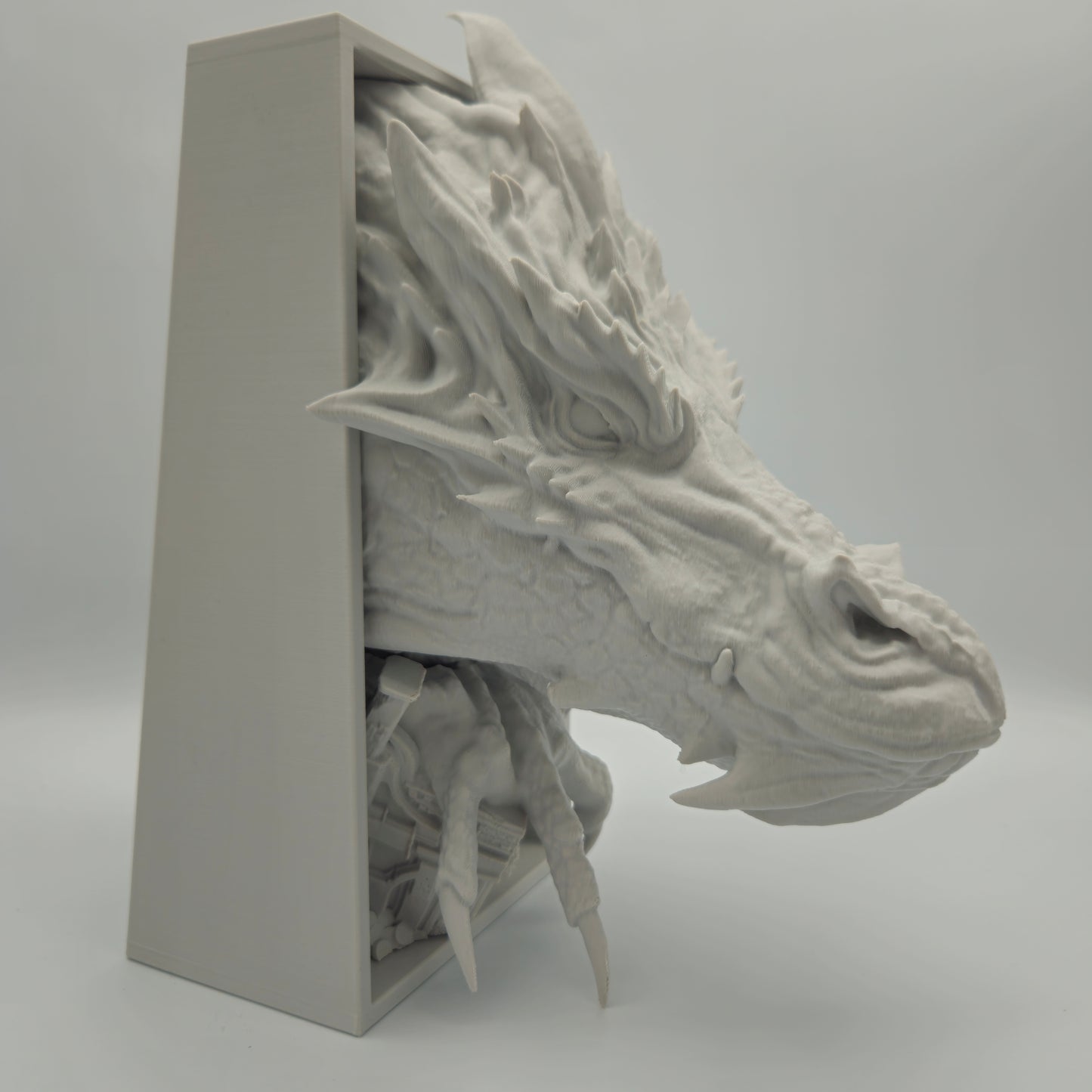 Smaug Book Nook — Matte Light Ash Gray