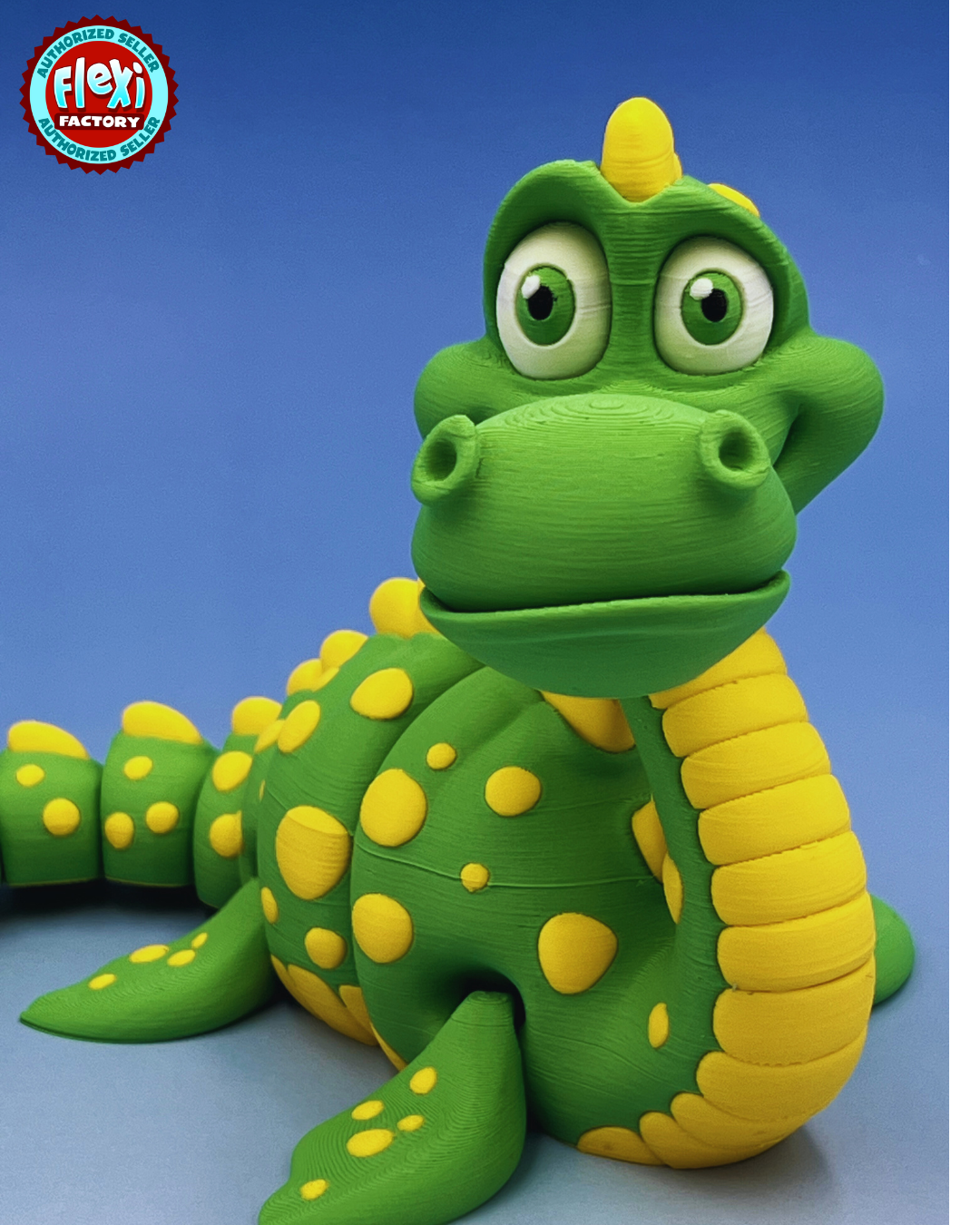 Loch Ness Monster Figurine – Articulated 3D Printed