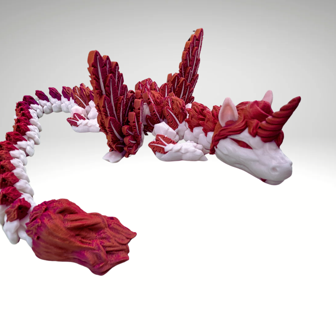 Alicorn Dragon Articulated Figurne