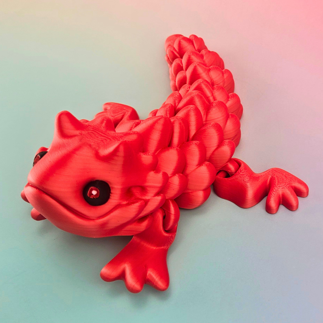 Articulated Bearded Dragon Figurine