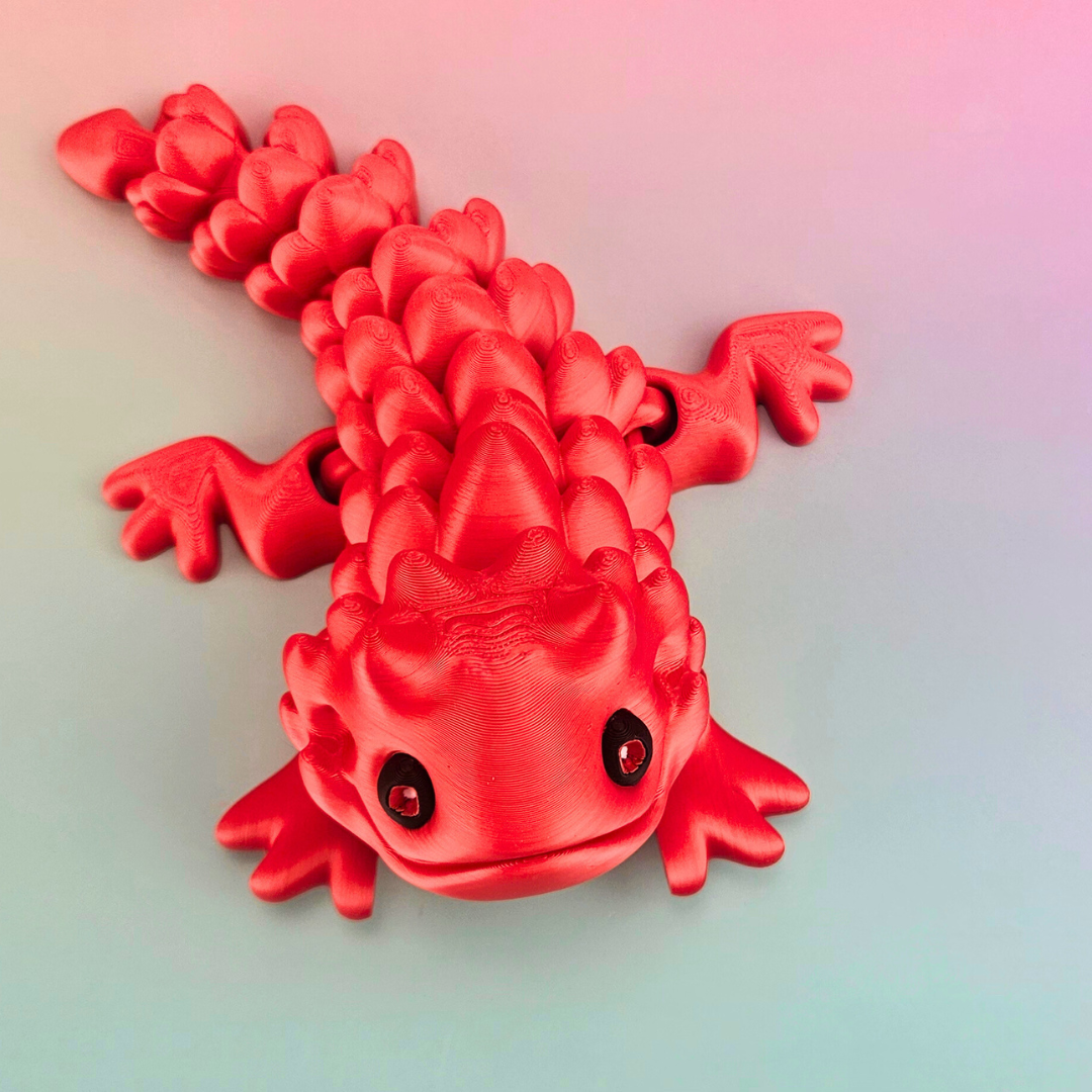 Articulated Bearded Dragon Figurine