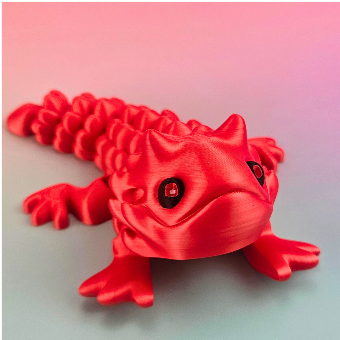 Articulated Bearded Dragon Figurine