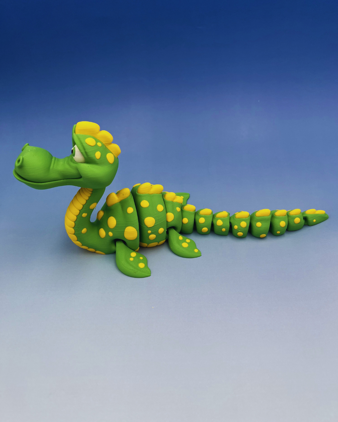 Loch Ness Monster Figurine – Articulated 3D Printed