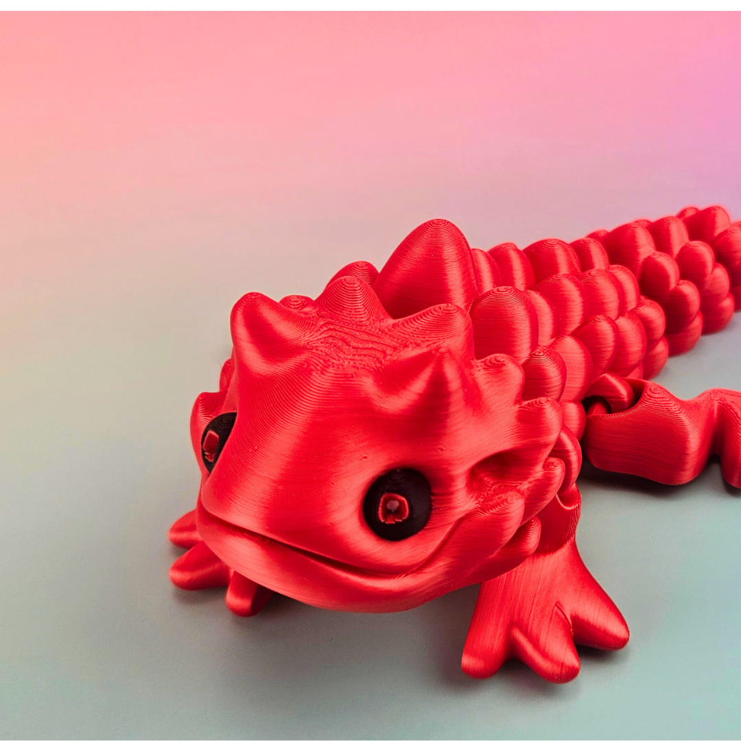 Articulated Bearded Dragon Figurine