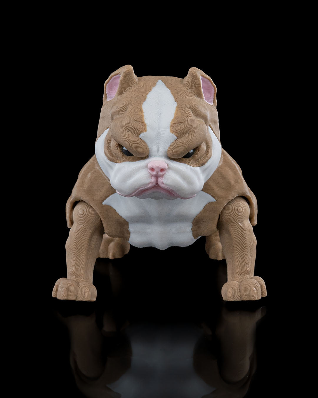 Bulldog Articulated Figure - Limited Edition Collectible