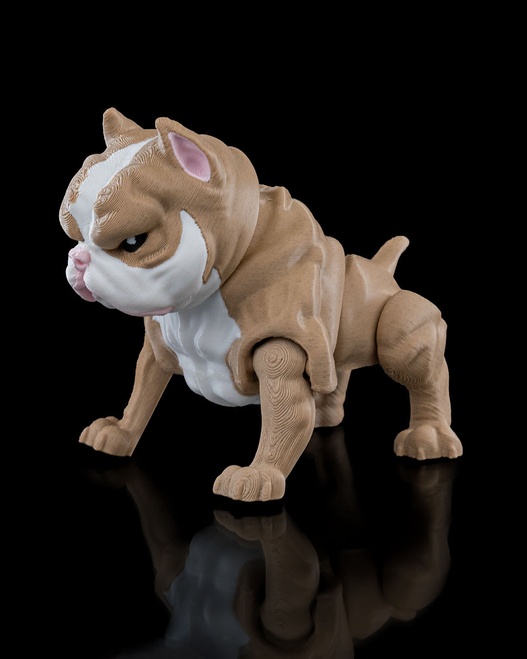 Bulldog Articulated Figure - Limited Edition Collectible