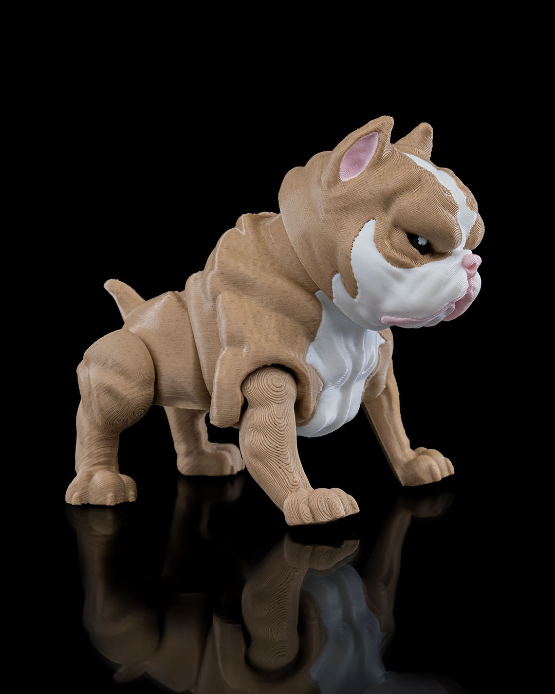 Bulldog Articulated Figure - Limited Edition Collectible