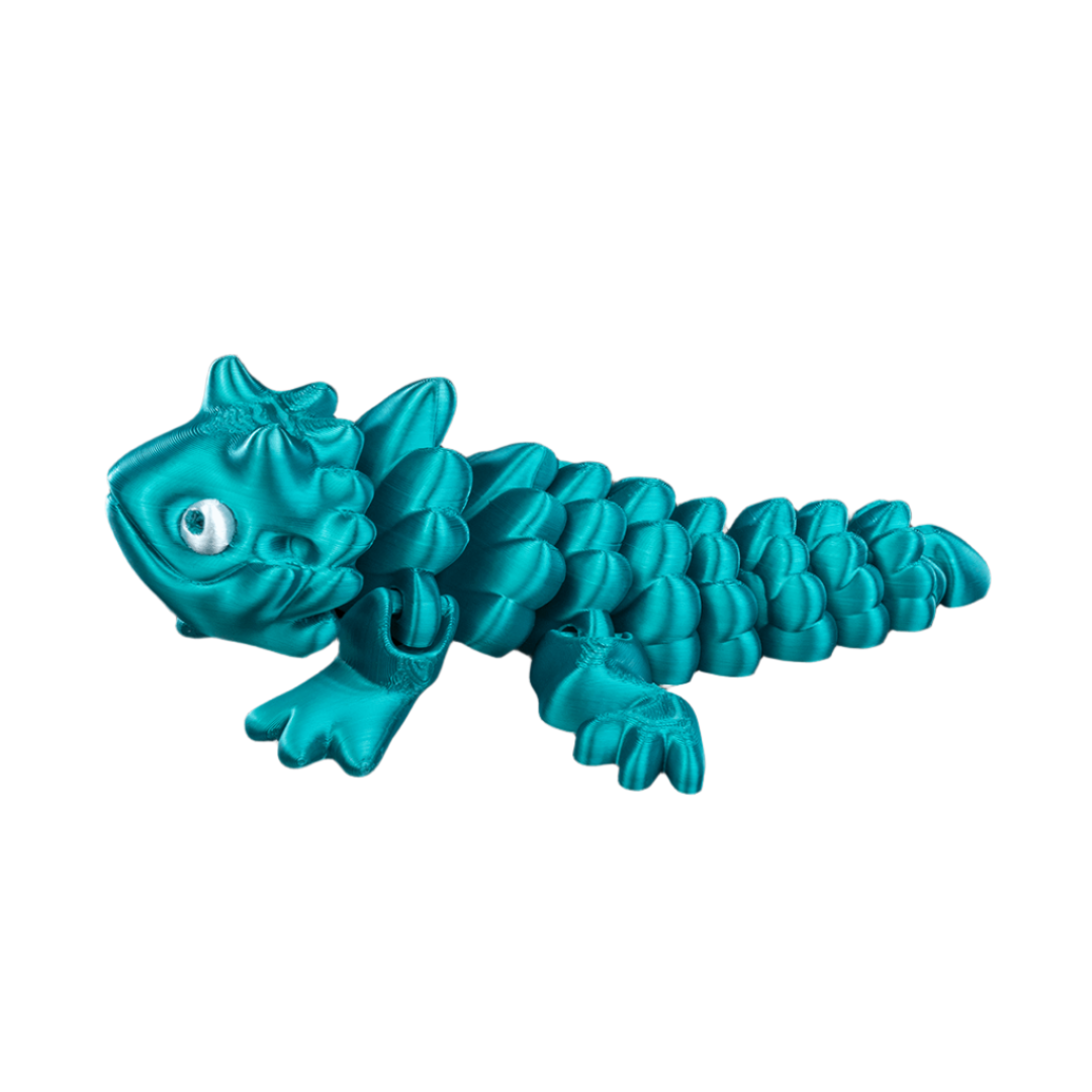 Articulated Bearded Dragon Figurine