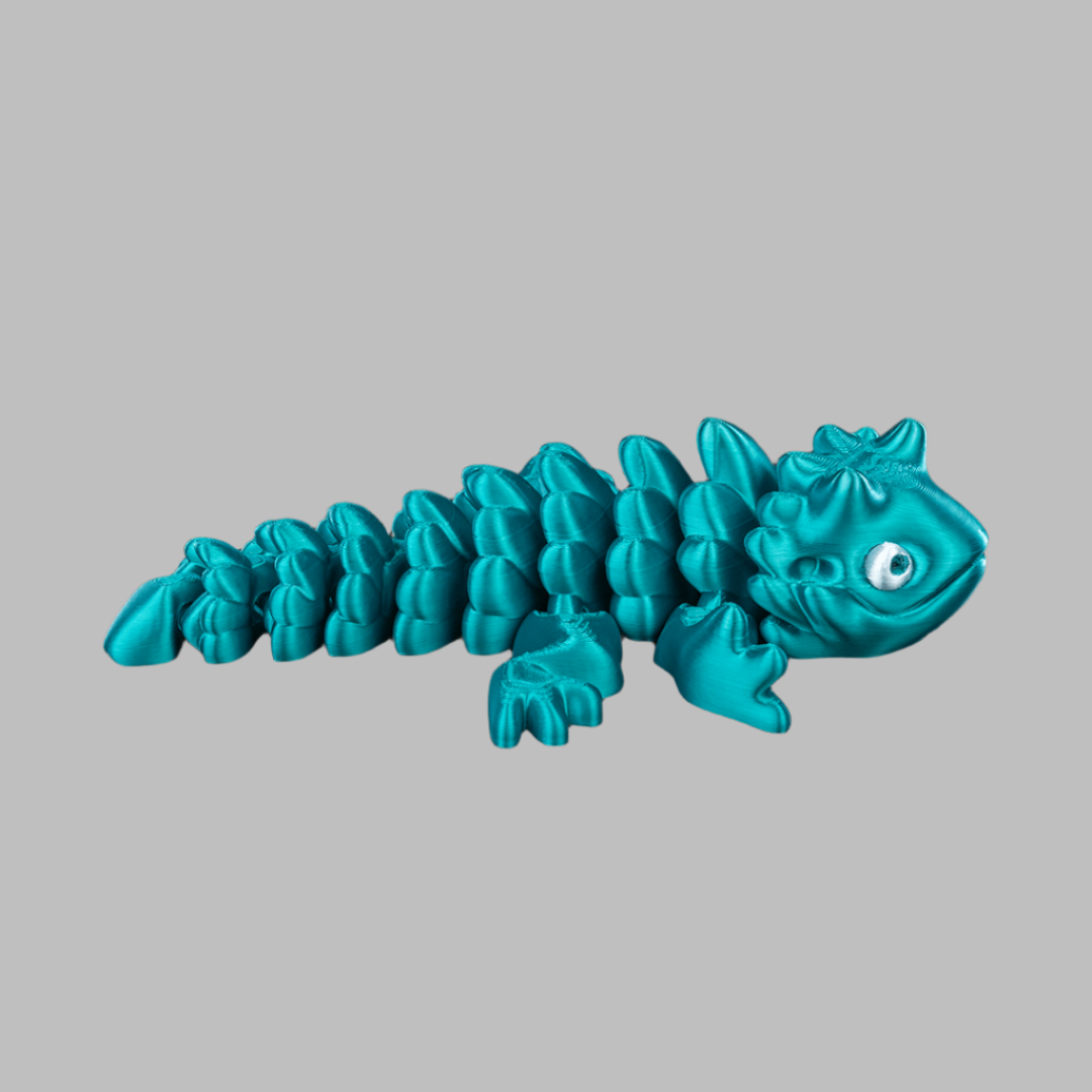 Articulated Bearded Dragon Figurine