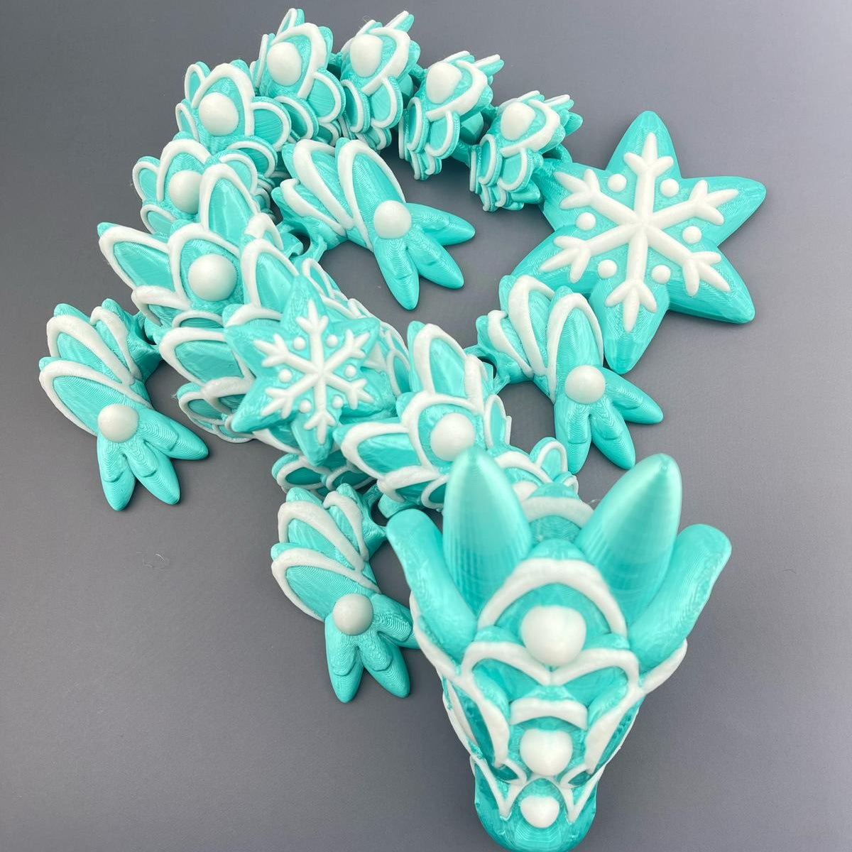Gingerbread Dragon -Collectible Articulating Figurine
