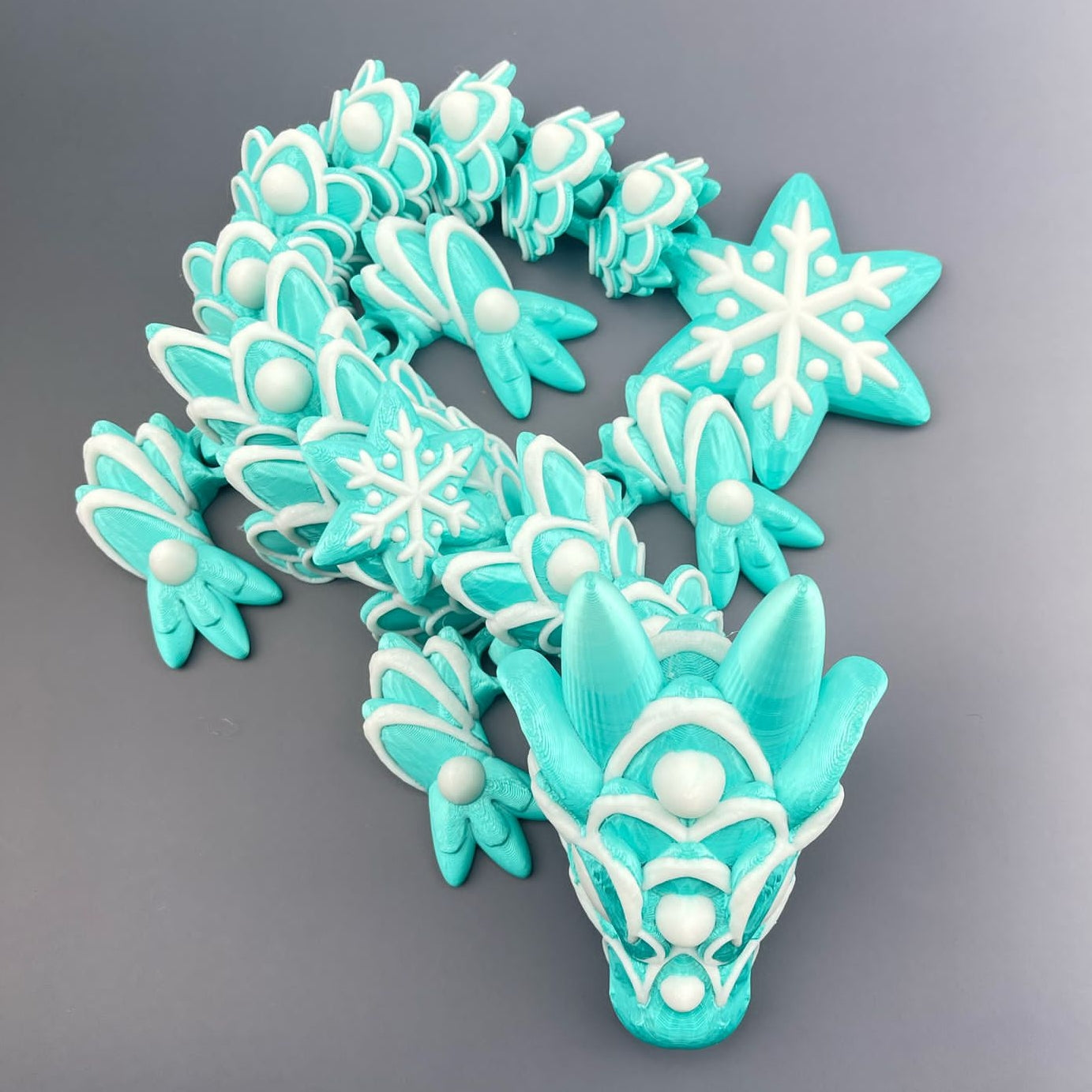 Gingerbread Dragon -Collectible Articulating Figurine