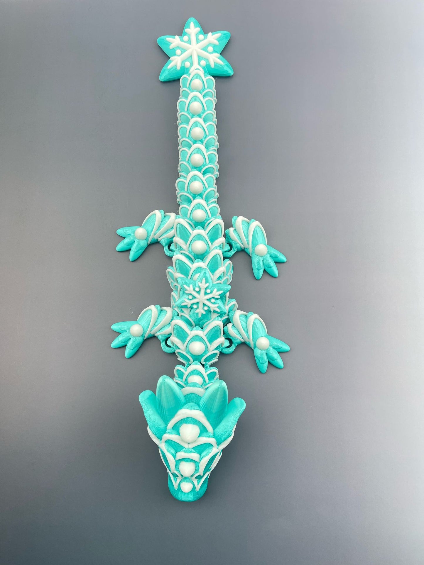 Gingerbread Dragon -Collectible Articulating Figurine