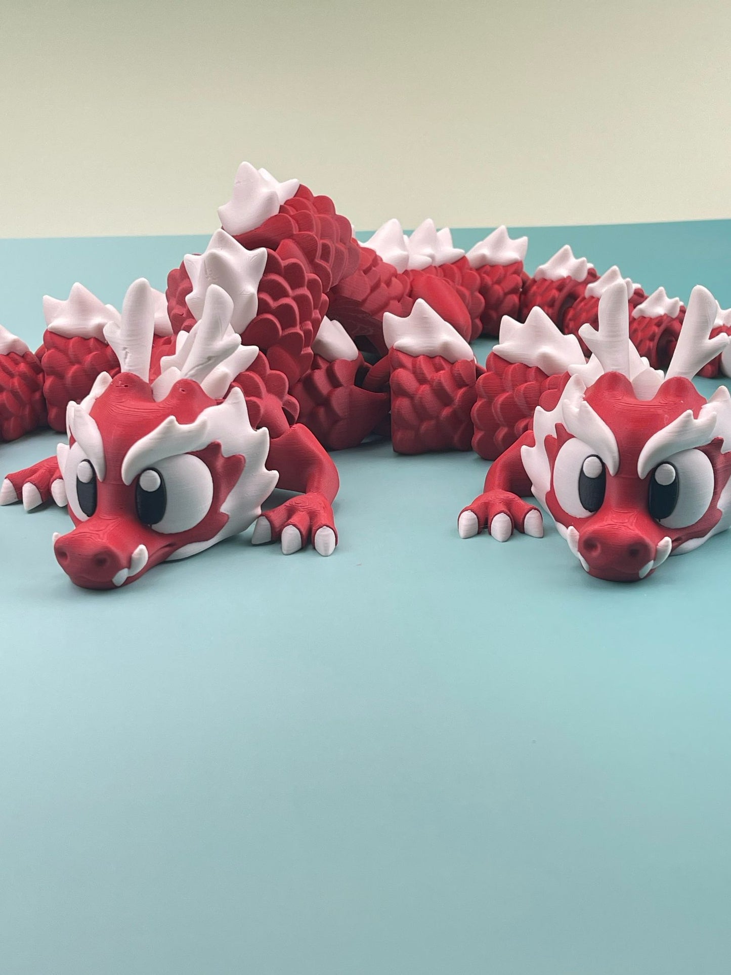 18.5" Cute Dragon Articulated – Flexible & Fantasy