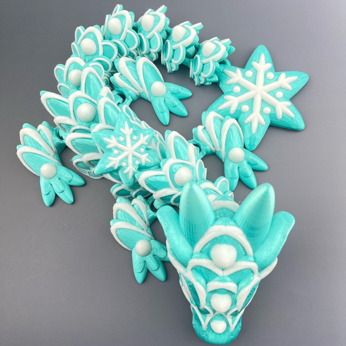 Gingerbread Dragon -Collectible Articulating Figurine