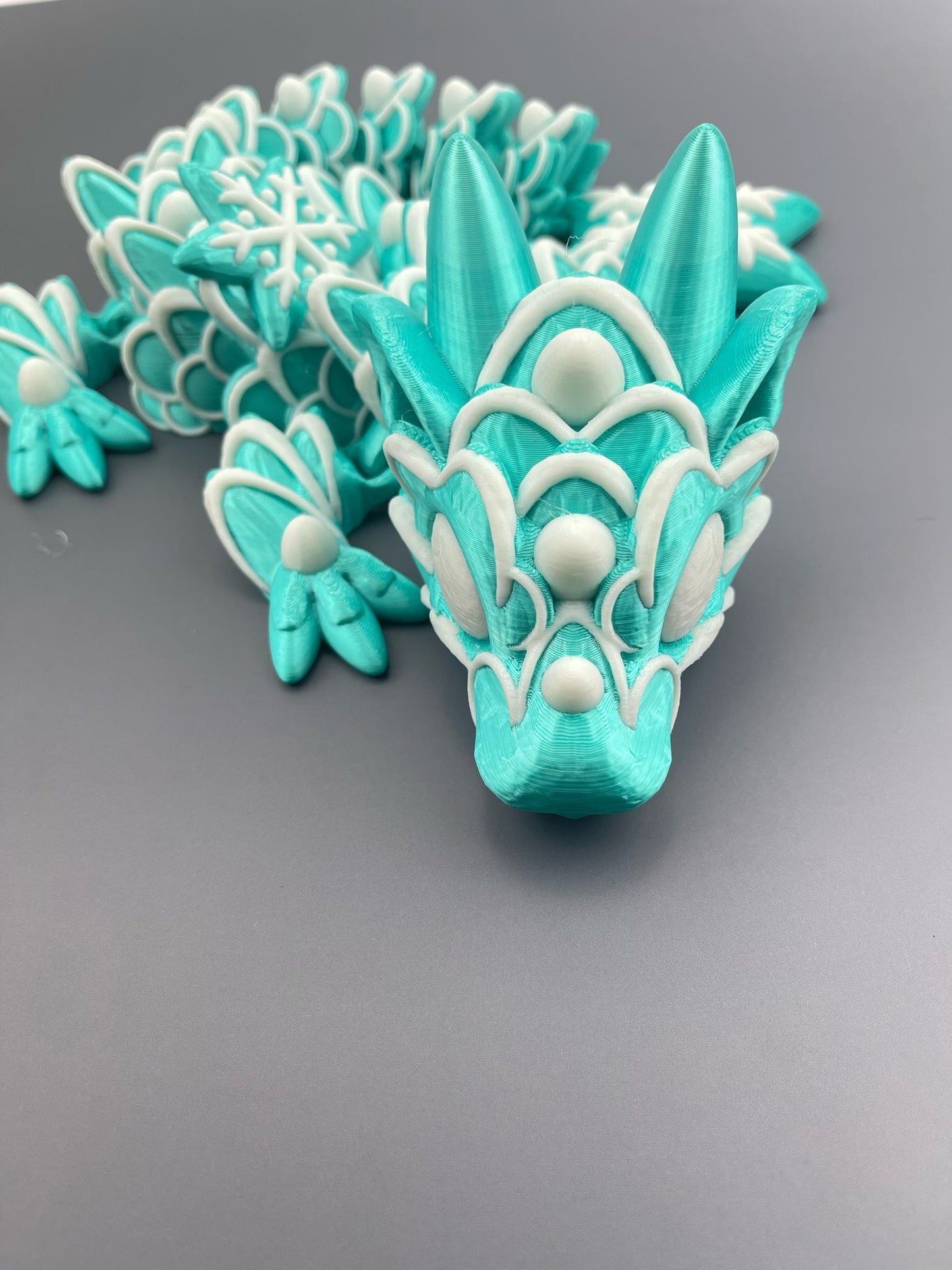 Gingerbread Dragon -Collectible Articulating Figurine