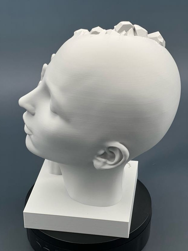 Shattered Serenity Sculpture
