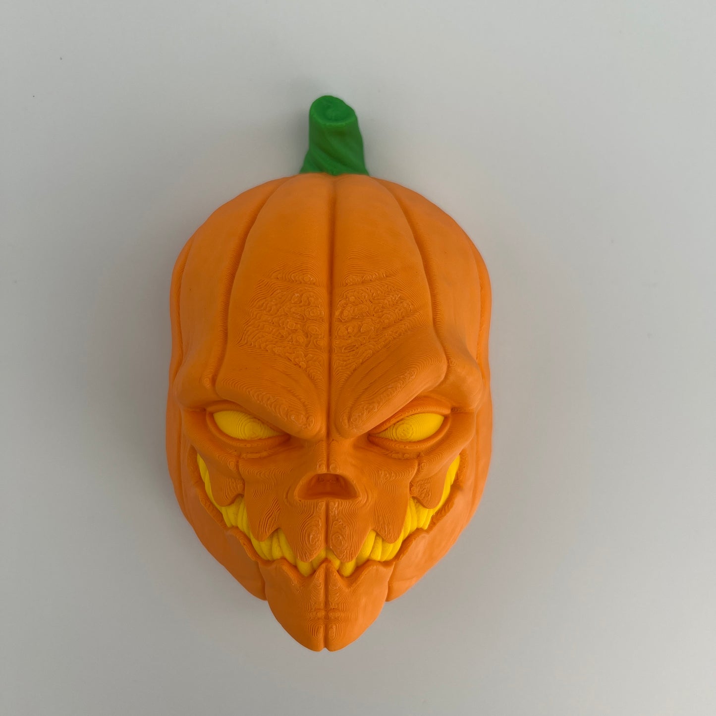 Pumpkin Skull Face — Wall or Stand Decor