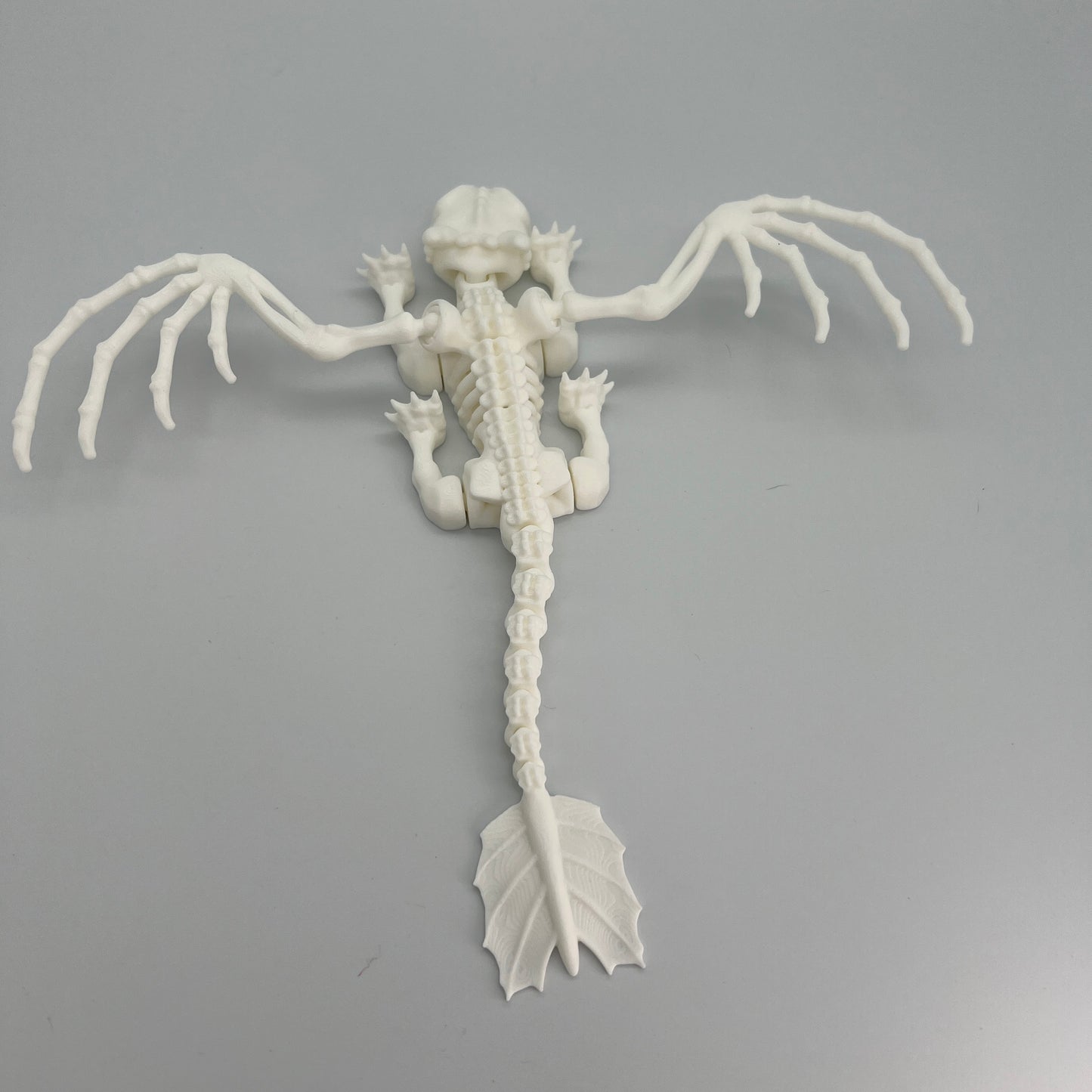 Skeleton Night-Fury Dragon Figurine (Articulated)