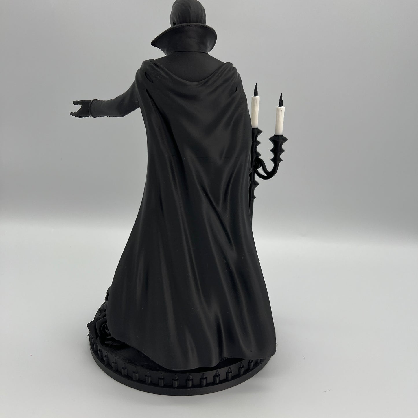 Dracula Statue – Matte Charcoal Black