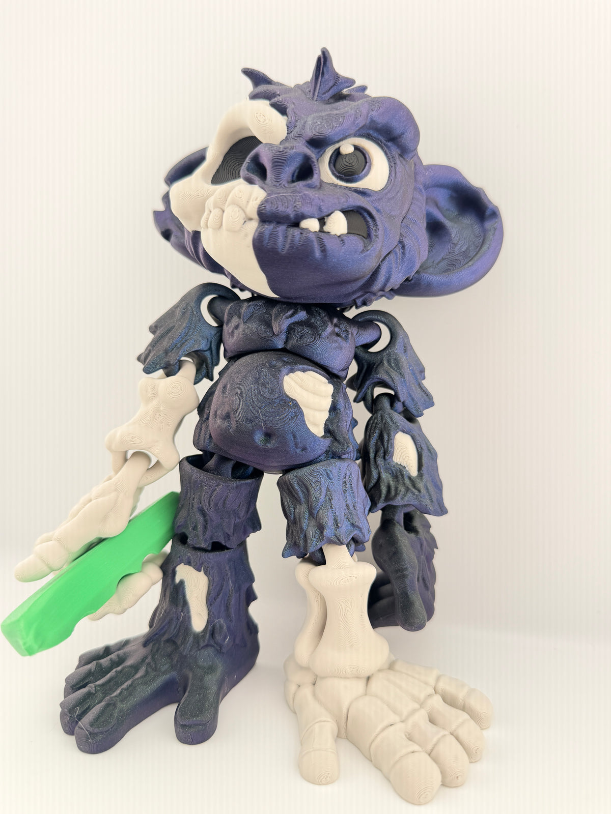 Zombie Monkey Hangimal Super-Sized – Flexible Undead Collectible with Banana