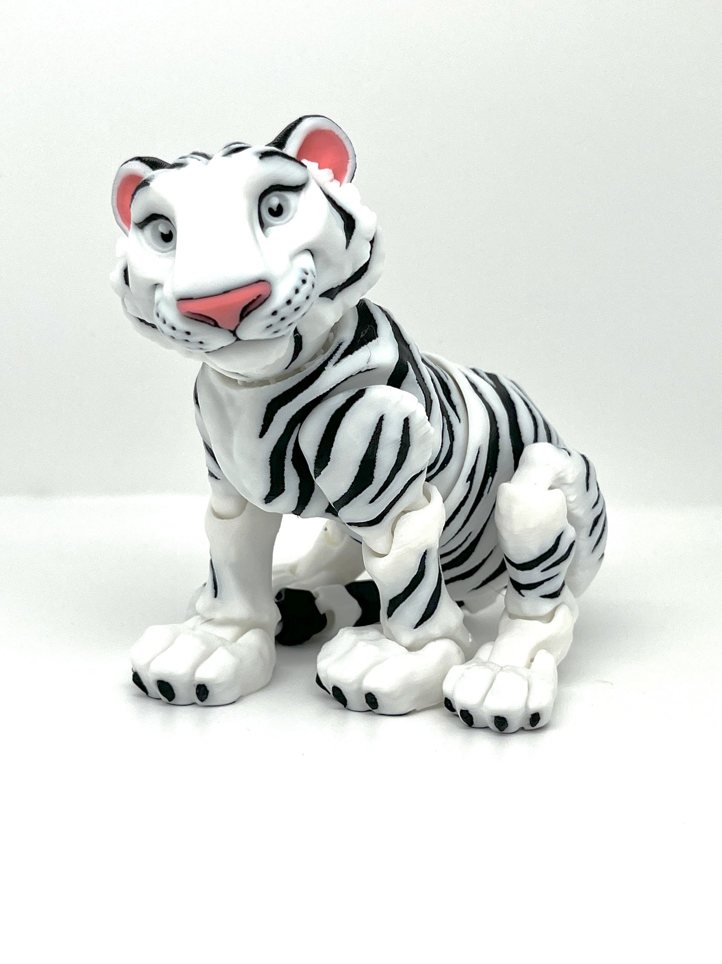White Tiger Cub Figurine (MatMire Makes)