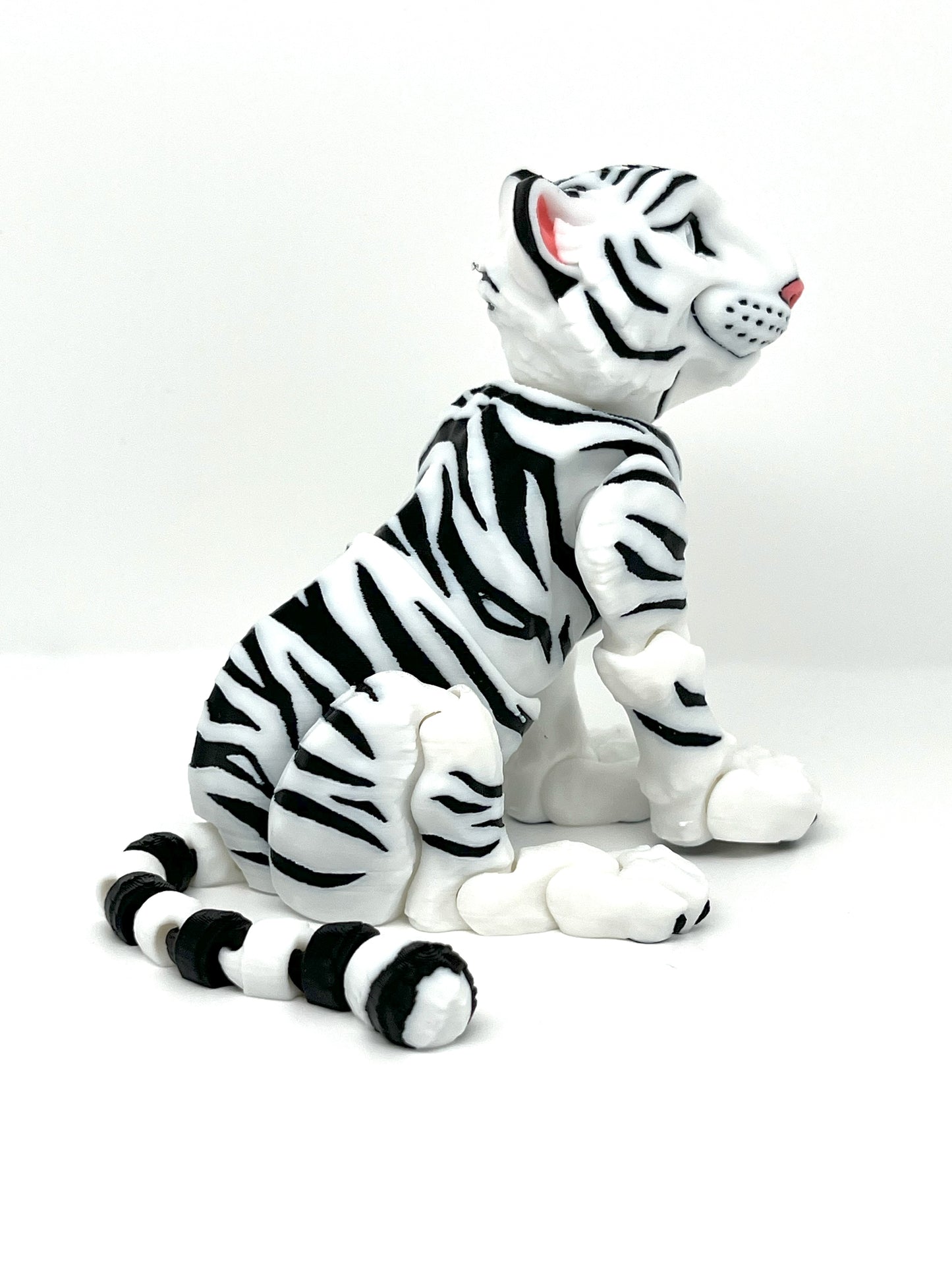 White Tiger Cub Figurine (MatMire Makes)