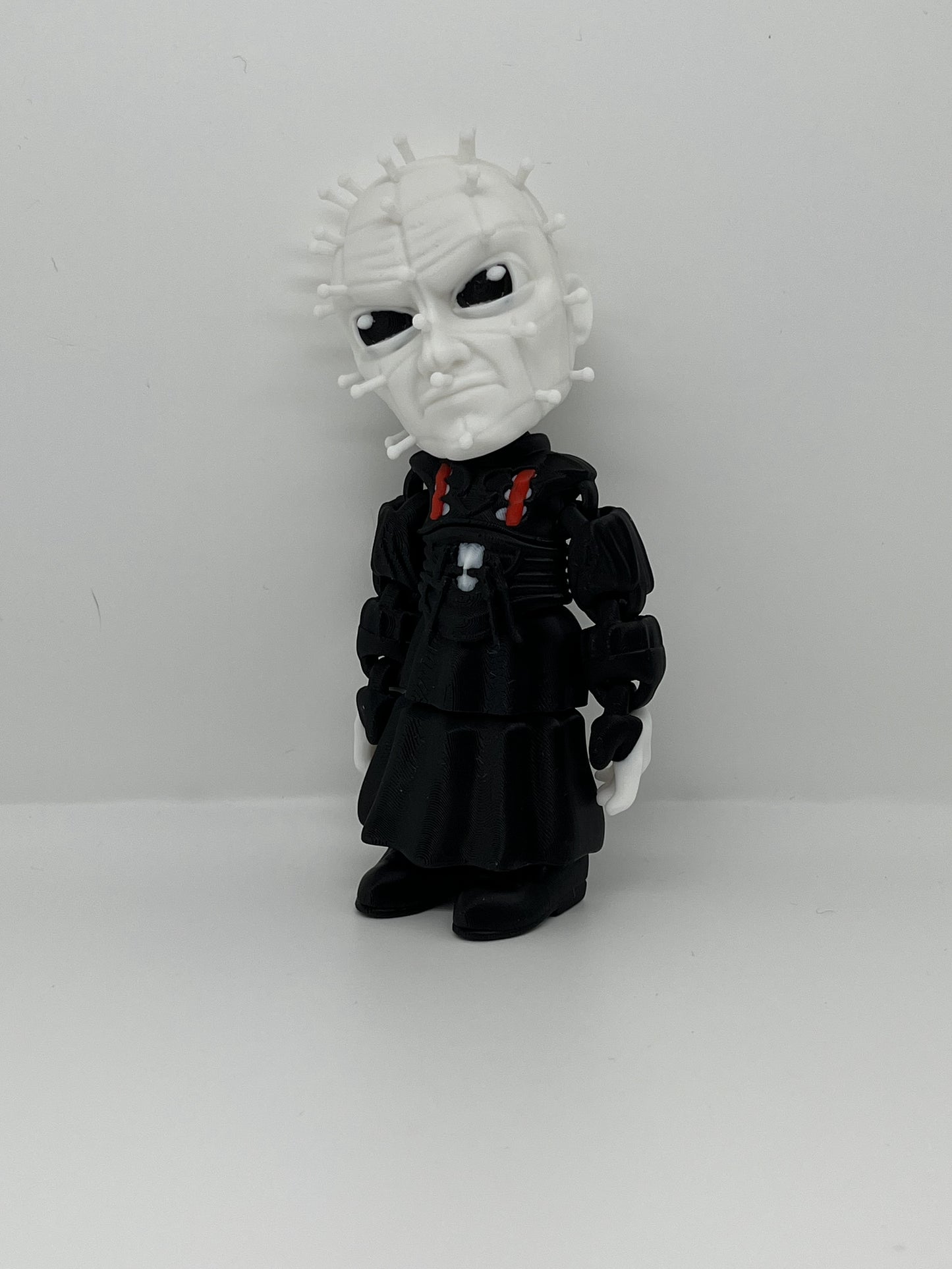 Pinhead Horror Fan Art Figurine – Flexible Joints Halloween Collectible