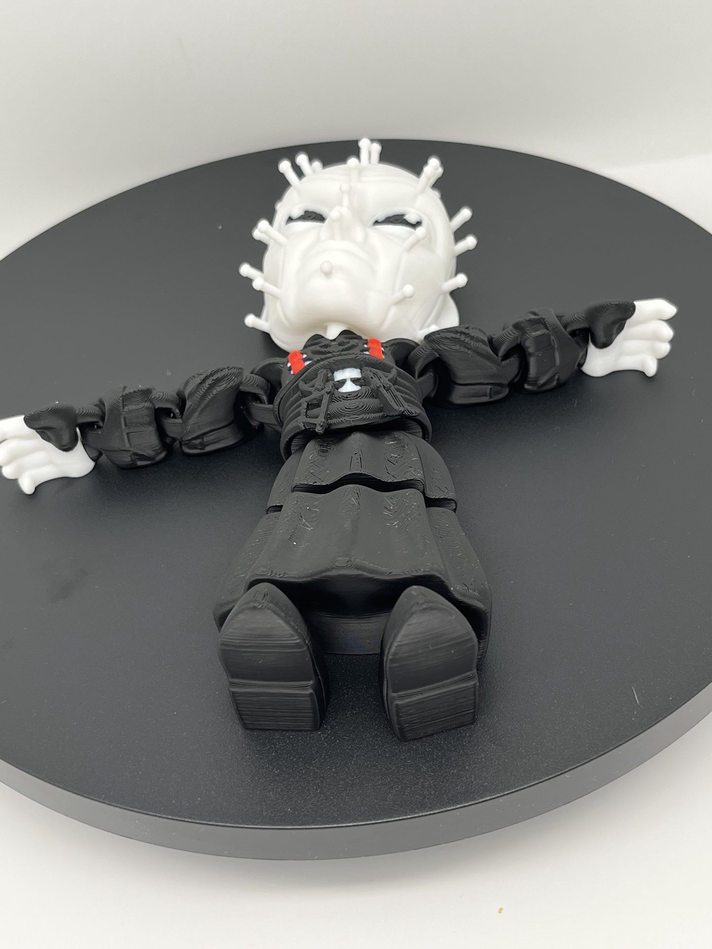 Pinhead Horror Fan Art Figurine – Flexible Joints Halloween Collectible
