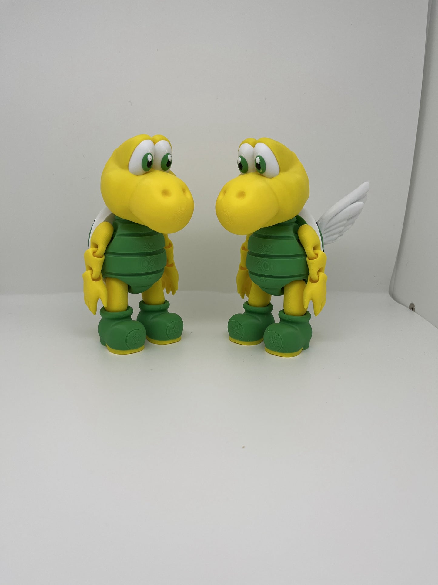 Koopa Troopa Fan Art Figurine – Winged & Classic Variations