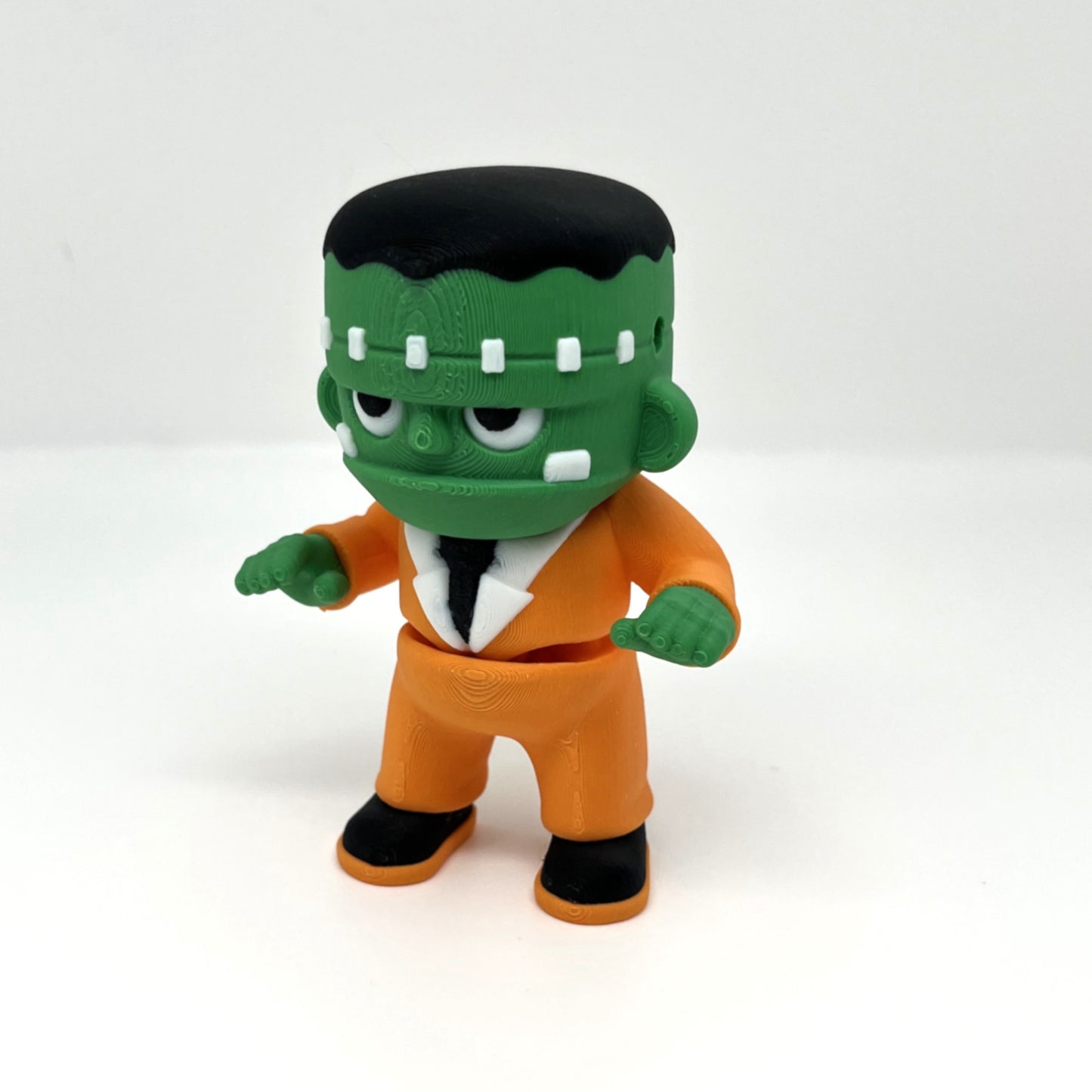 Halloween Frankenstein Duo – Set of 2 Minis (Snap Print 3D)