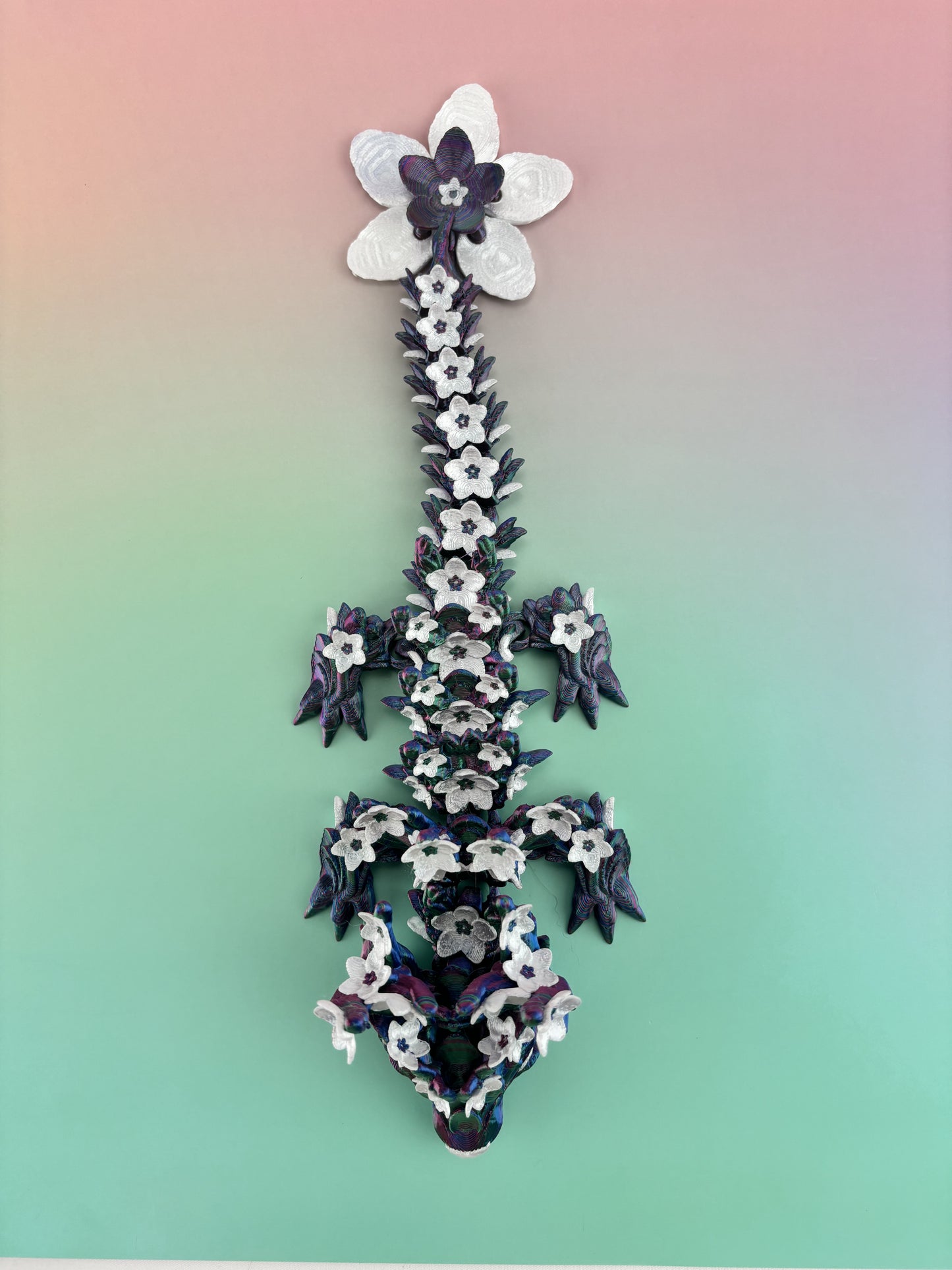 Baby Cherry Blossom Dragon Articulating 3D Printed Figure