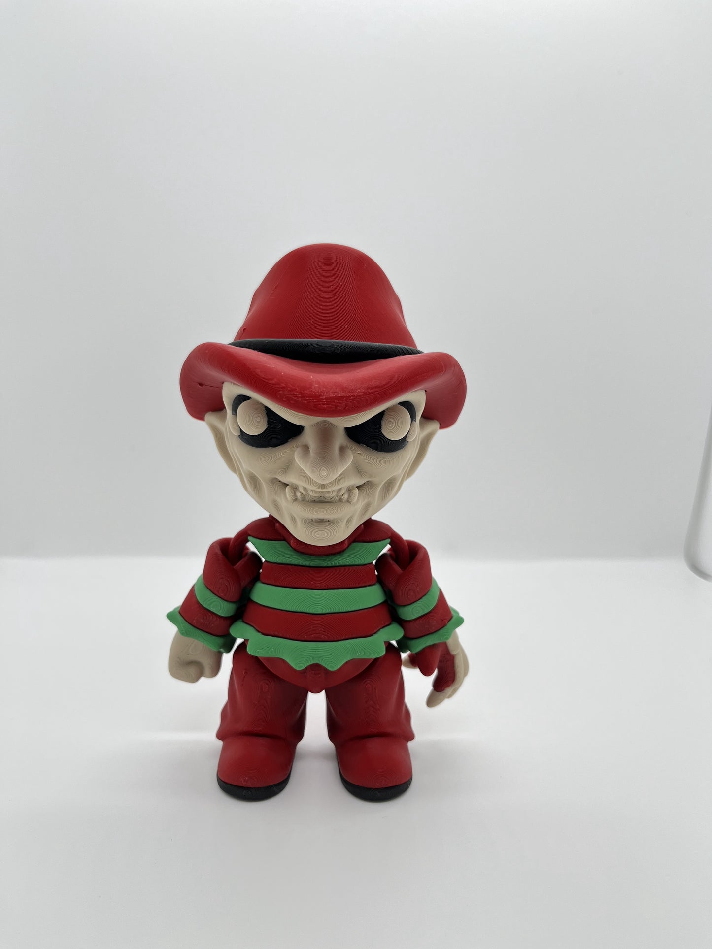3D Printed Freddy-Inspired Horror Fan Art Figurine | 5.5" Collectible Display Model