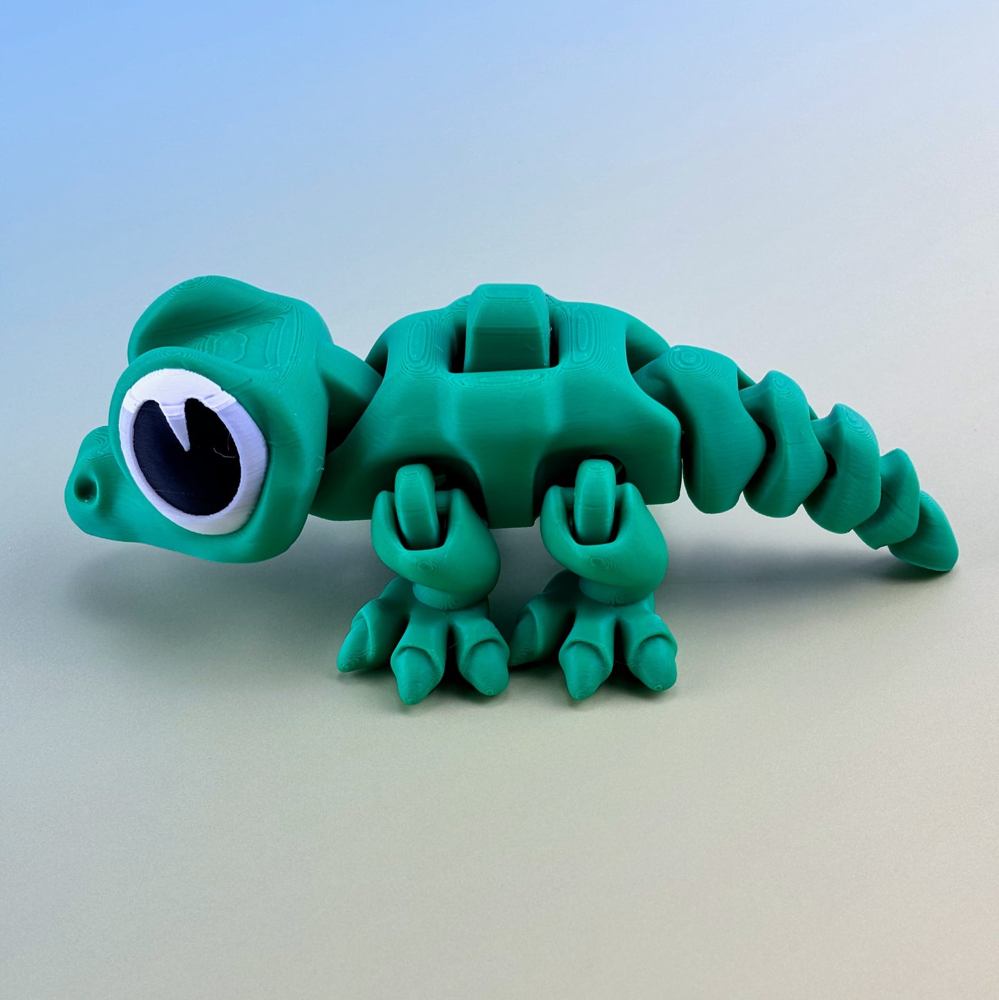 Unique Crocodile Figurine - Fun Press Mechanism