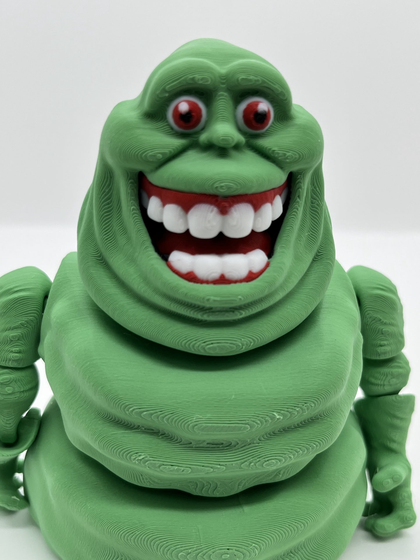 Slimer-Inspired Ghost Figurine | Flexi Town Designer Fan Art
