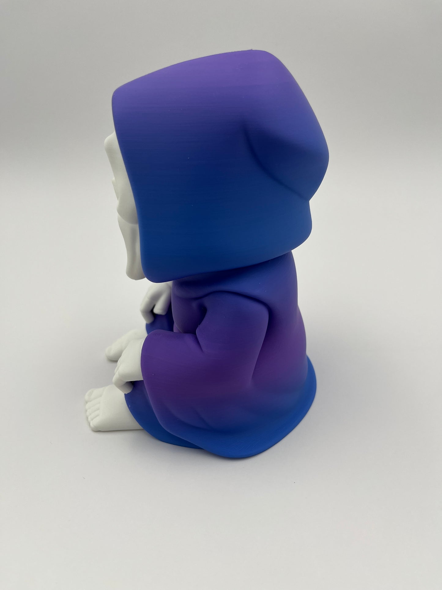 Hooded Ghost Figurine – 3D Printed with PLA – Designer Credit: Unicorn Graveyard