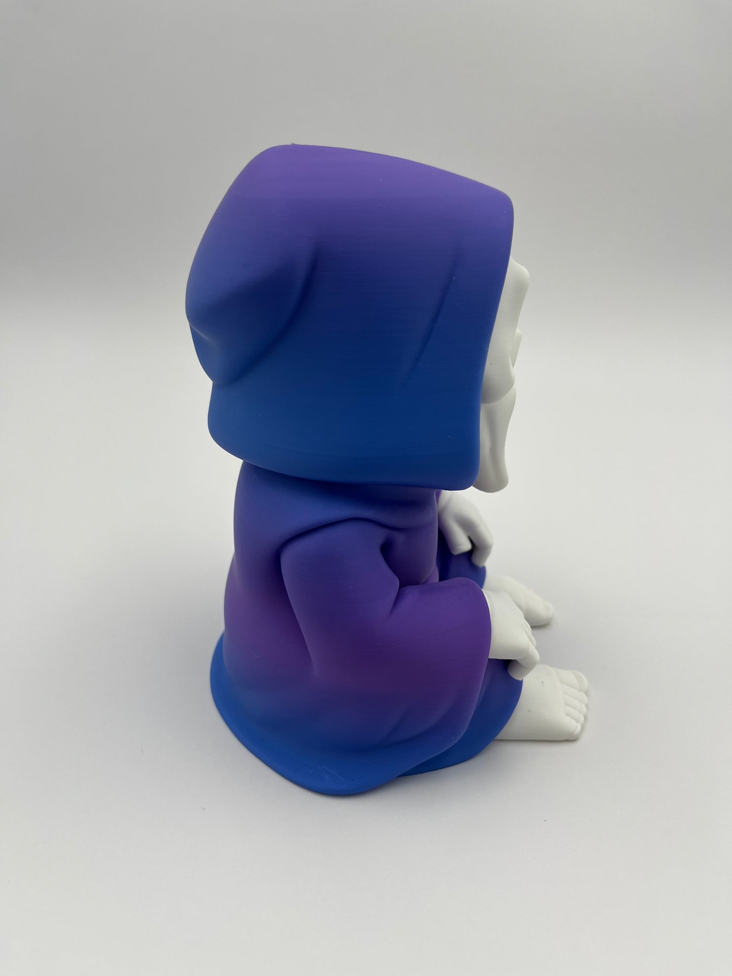 Hooded Ghost Figurine – 3D Printed with PLA – Designer Credit: Unicorn Graveyard