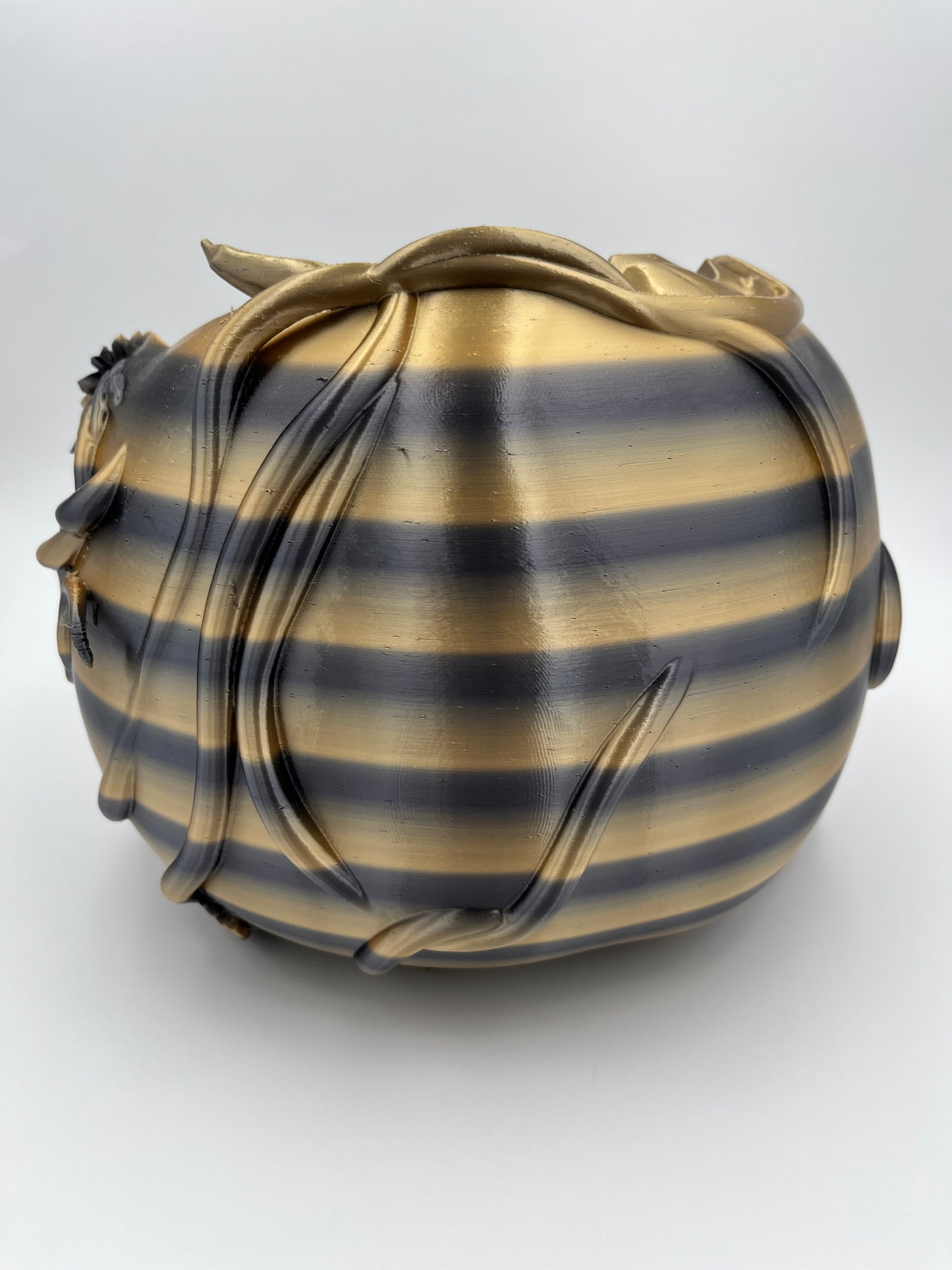 Grinning Pumpkin Candy Bowl – Halloween Tabletop Candy Holder