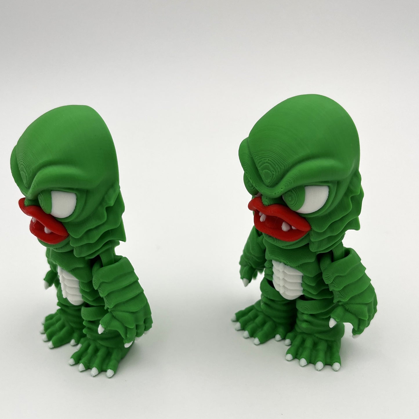 Halloween Fishman Mini – Monster Figurine (Articulated)