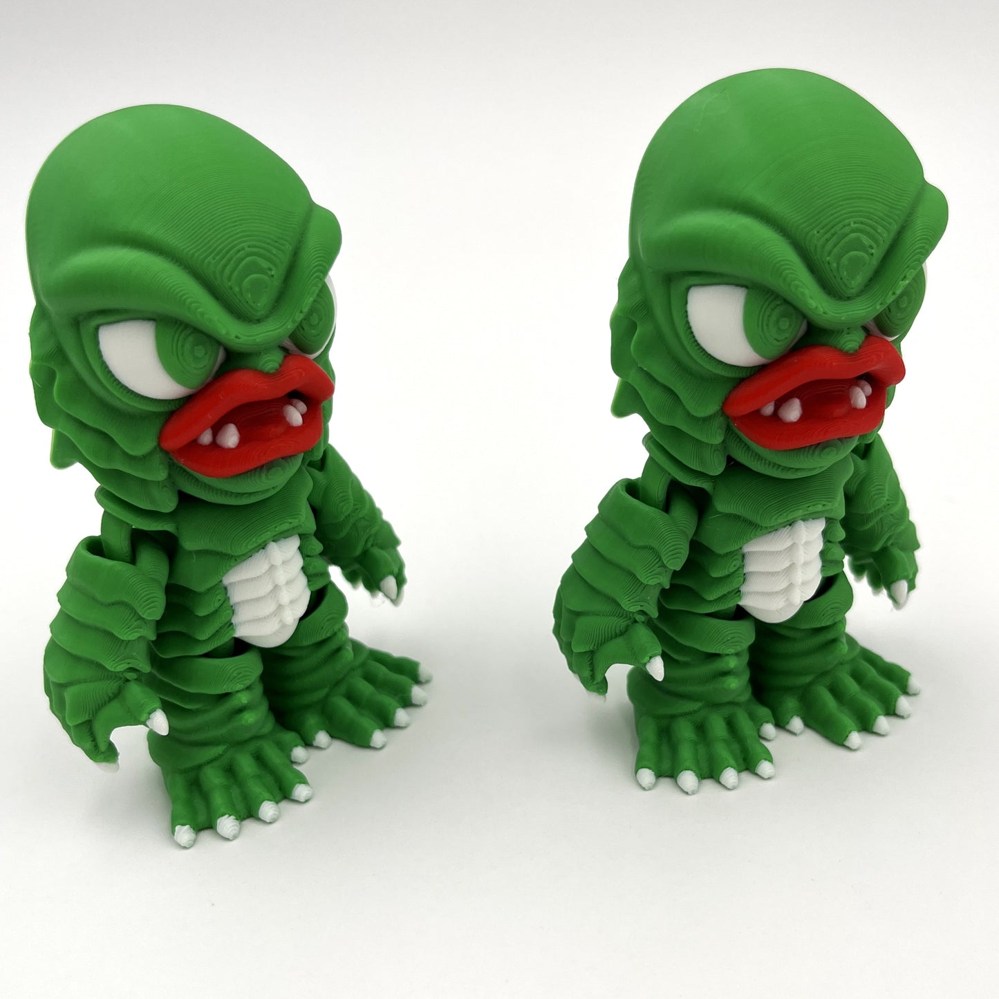 Halloween Fishman Mini – Monster Figurine (Articulated)