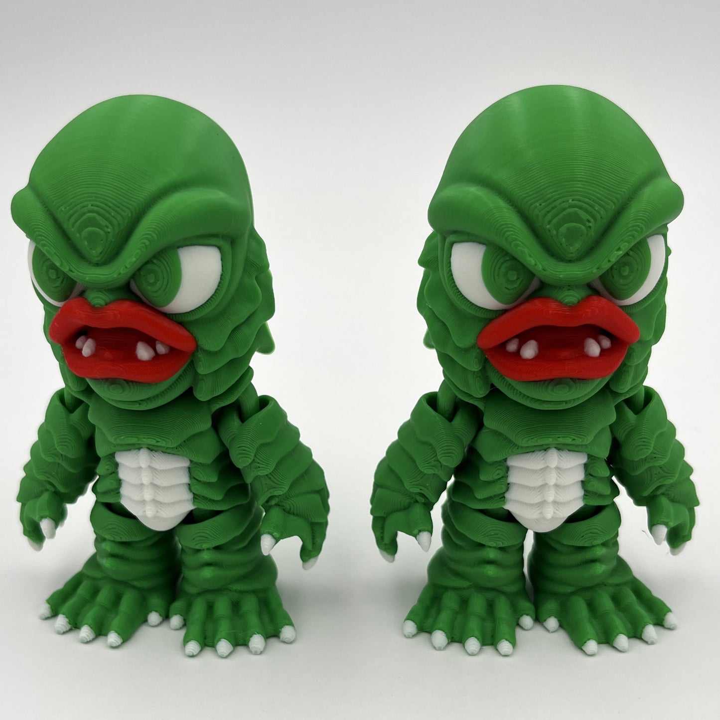 Halloween Fishman Mini – Monster Figurine (Articulated)
