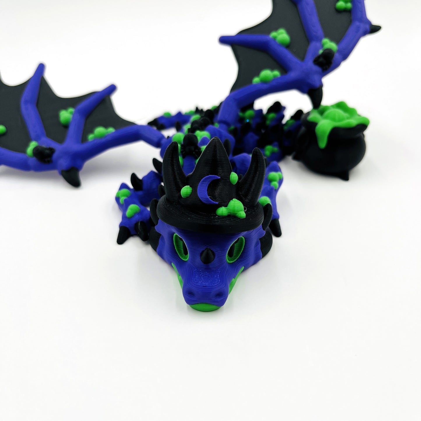 Hex Brew Dragon — Halloween Figurine (Medium & XXL)