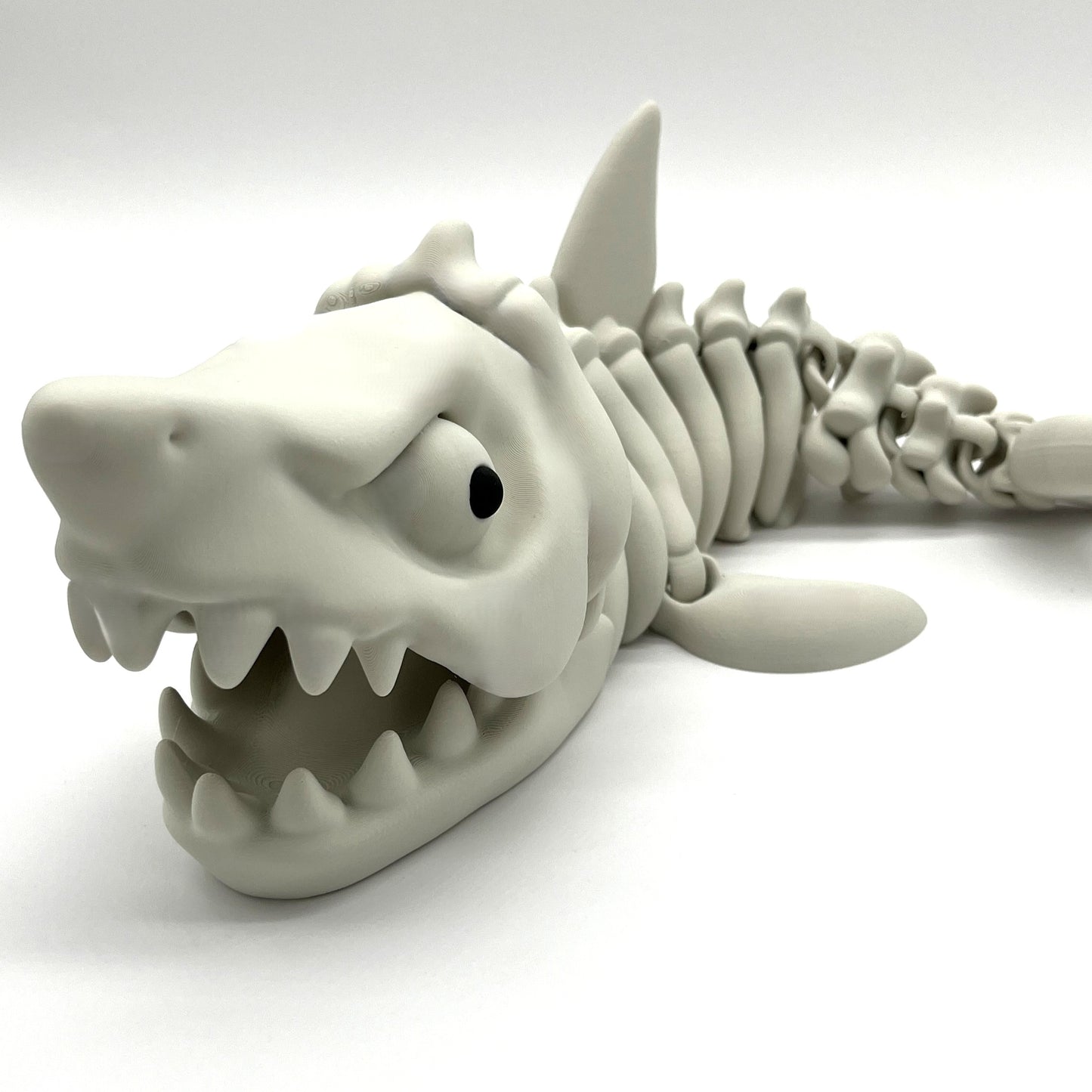 Flexi Skeletal Megalodon – XXL (13.8" Length)