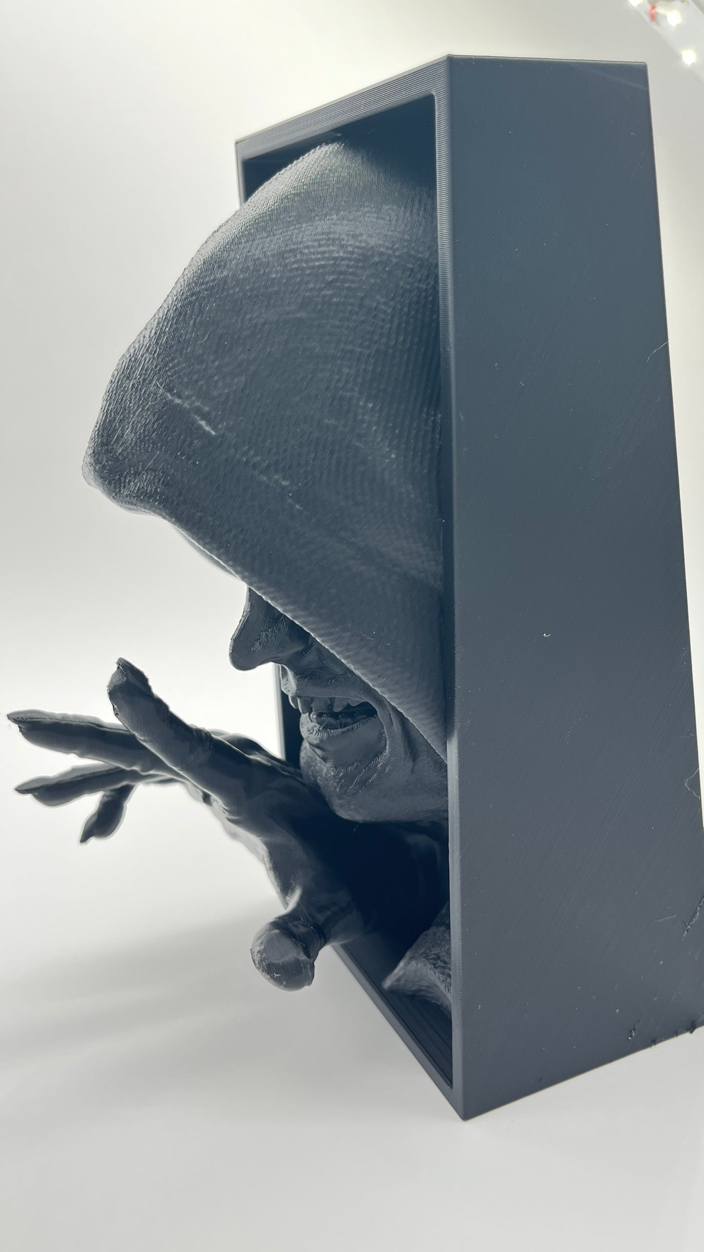 Reaching Hooded Horror — Fan Art Shadow Box Bust