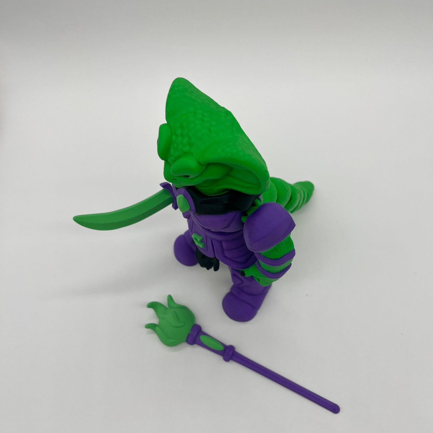 Cobra Sorcerer – Armored Serpent Mage Figurine