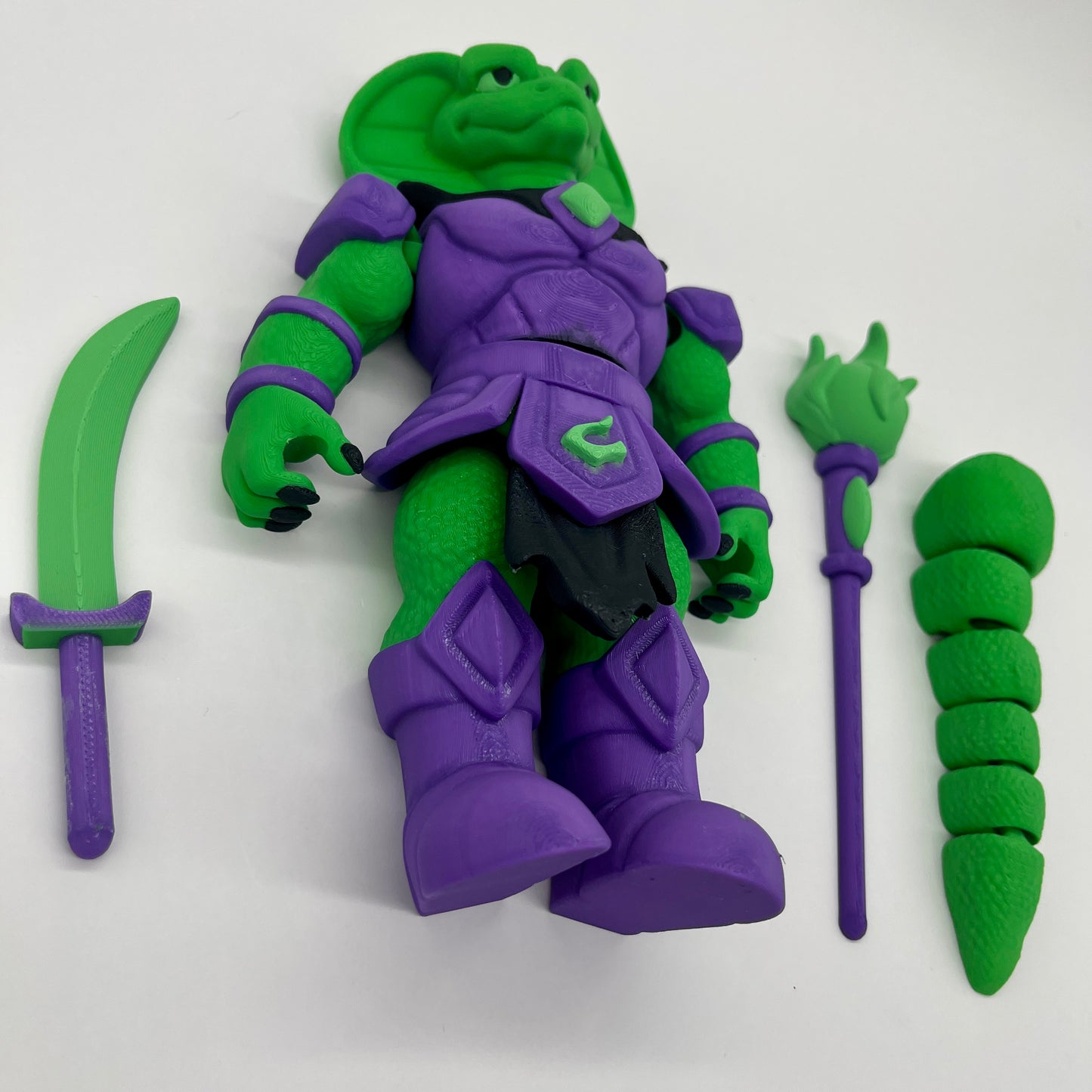 Cobra Sorcerer – Armored Serpent Mage Figurine