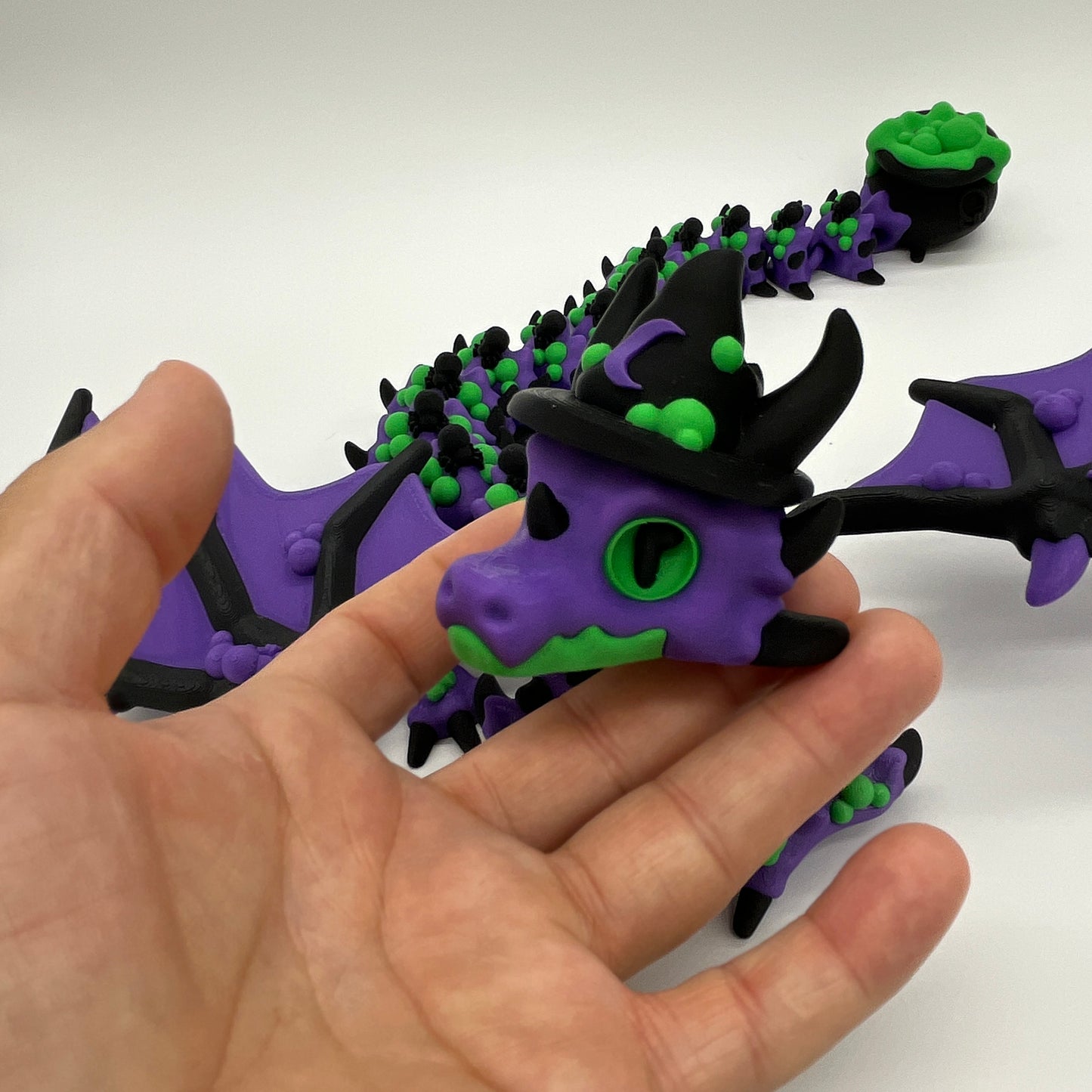 Hex Brew Dragon — Halloween Figurine (Medium & XXL)