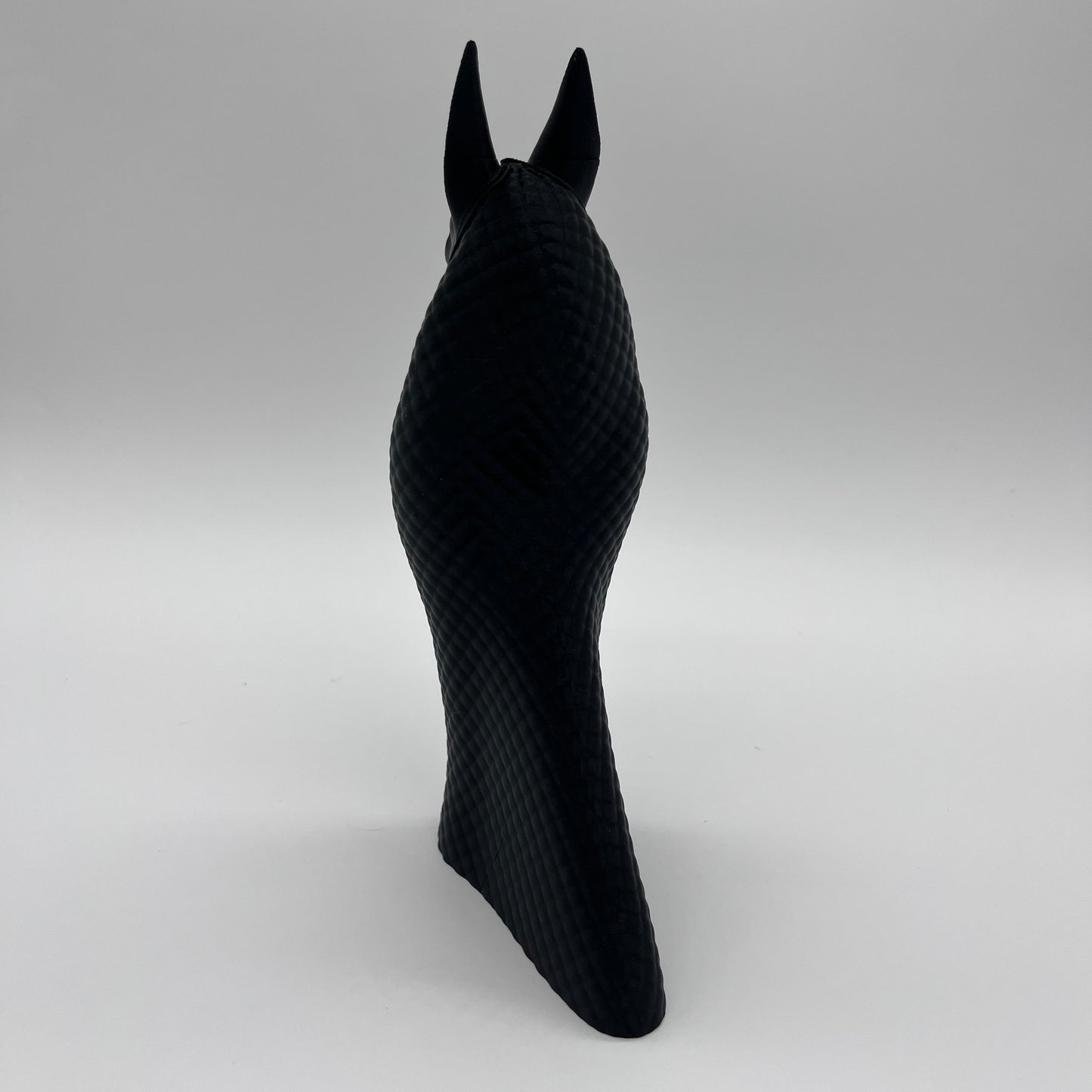 Anubis Sculpture • 3D-Printed Ancient Egypt Decor • Matte Black Symbolic Statue for Mystic Home Styling
