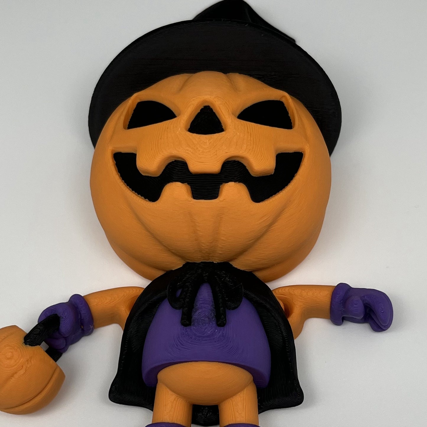 Pumpkin Trickster – Halloween Figurine (VeggieBites3D)